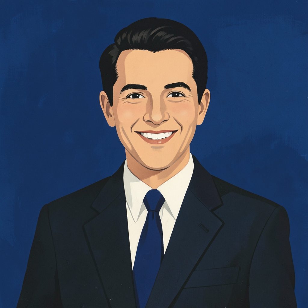 A warm, approachable portrait of a professional in a dark blazer against a soft neutral background, conveying confidence and approachability.
